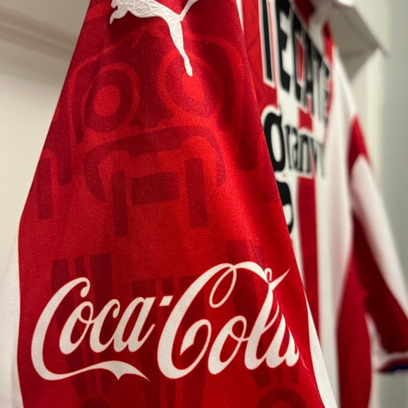 Puma Chivas De Guadalajara Home Jersey 20/21 Red Size Men XXXL - Picture 4 of 5